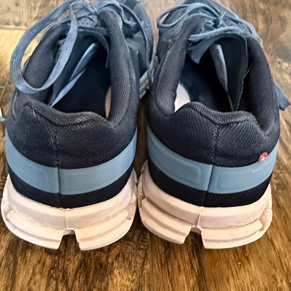 On Cloud Cloudflow Rock Rose Running Women's Black and Gray Shoes; size 9.5 - Picture 8 of 12